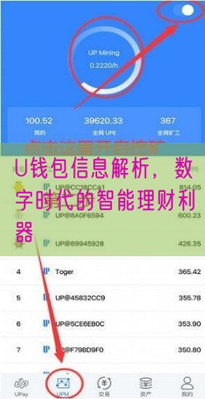U钱包信息解析，数字时代的智能理财利器