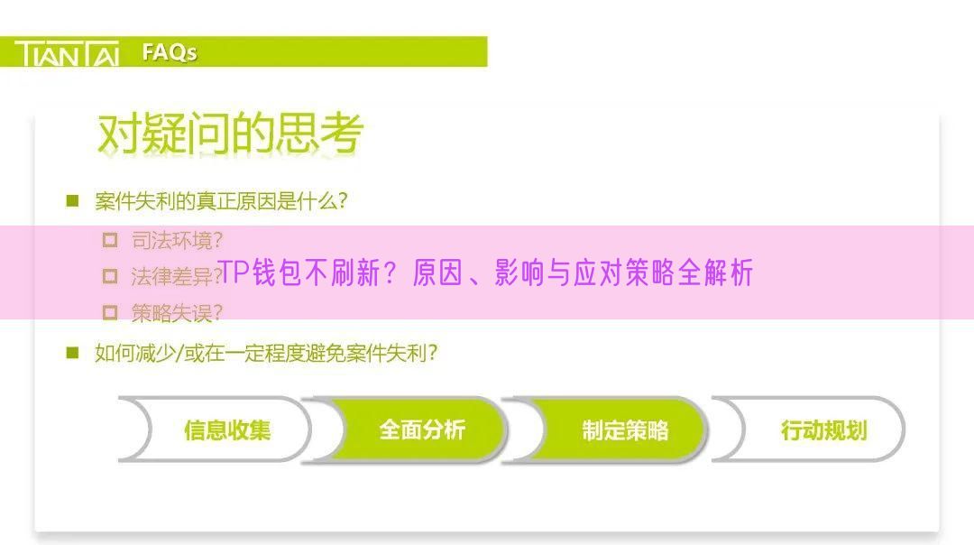 TP钱包不刷新？原因、影响与应对策略全解析