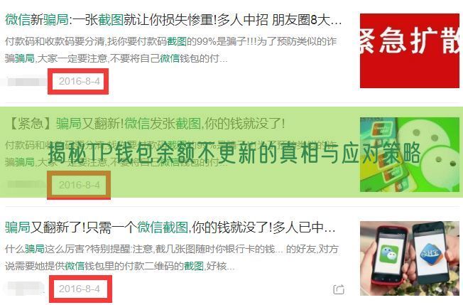 揭秘TP钱包余额不更新的真相与应对策略