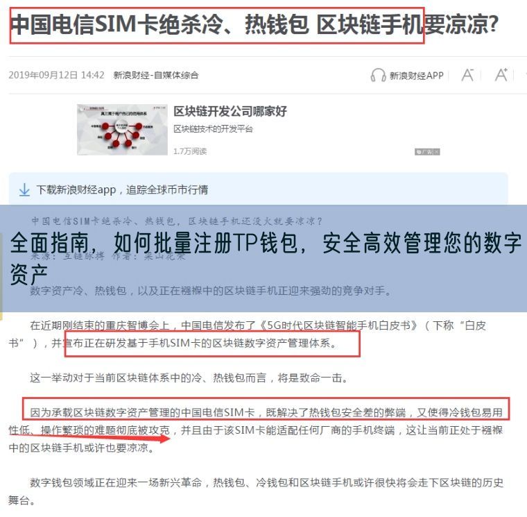 全面指南，如何批量注册TP钱包，安全高效管理您的数字资产