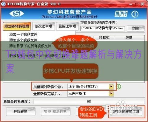 TP钱包中文切换难题解析与解决方案