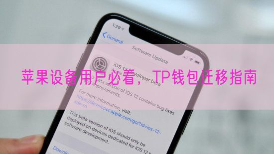 苹果设备用户必看，TP钱包迁移指南