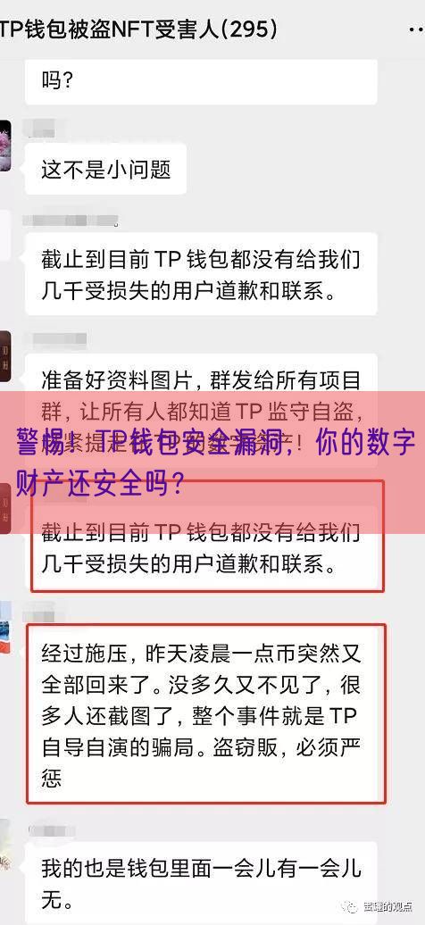 警惕！TP钱包安全漏洞，你的数字财产还安全吗？