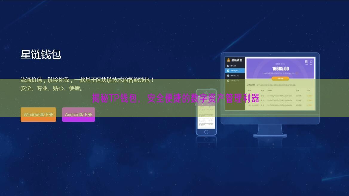 揭秘TP钱包，安全便捷的数字资产管理利器
