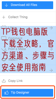 TP钱包电脑版下载全攻略，官方渠道、步骤与安全使用指南